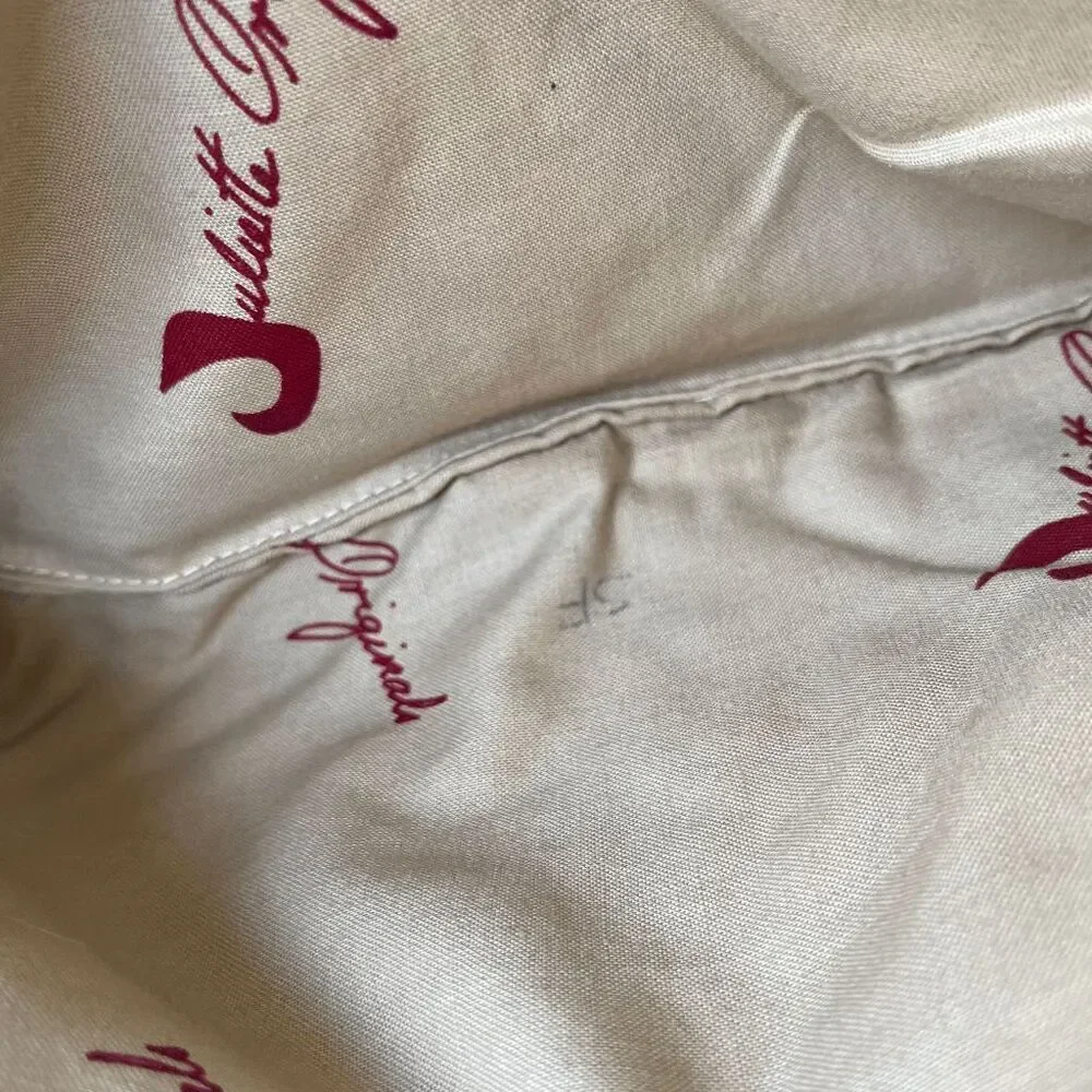 Vintage 70s Juliette Originals Leather Colorblock Crossbody Bag Purse - Picture 8 of 9